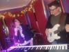 Poetry in motion - Rita singing w/ guest bassist Chris at the closing party.